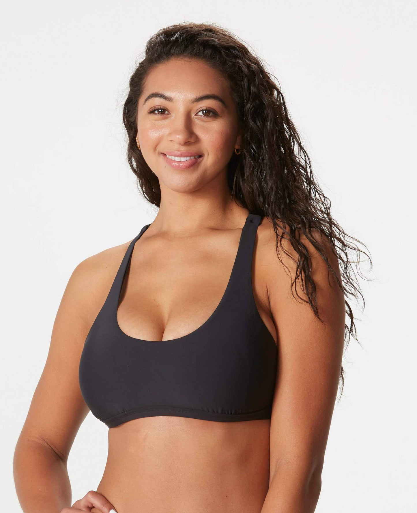 Chance Hybrid Top - Black