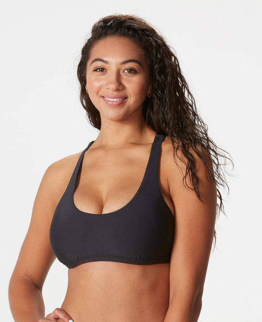 Chance Hybrid Top - Black