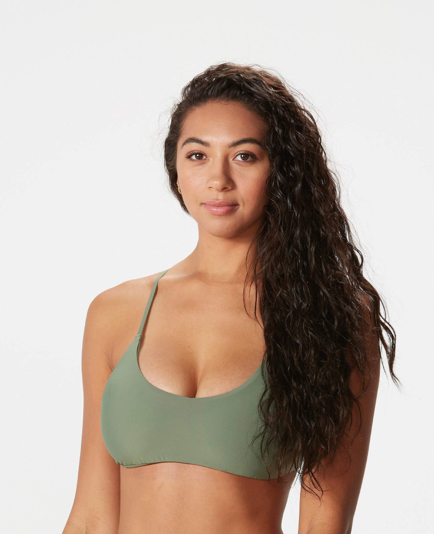Lola Hybrid Top - Sage