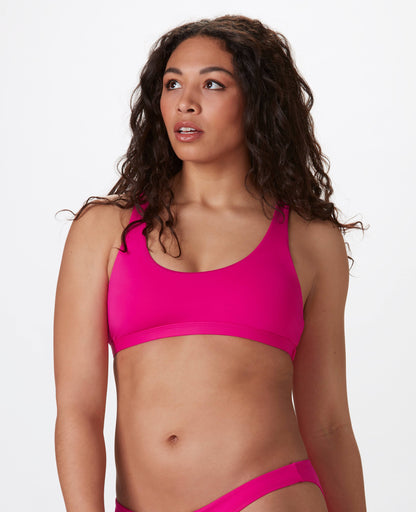 Chance Hybrid Top - Hot Pink