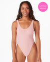Sloan One Piece - Blush Cheeky